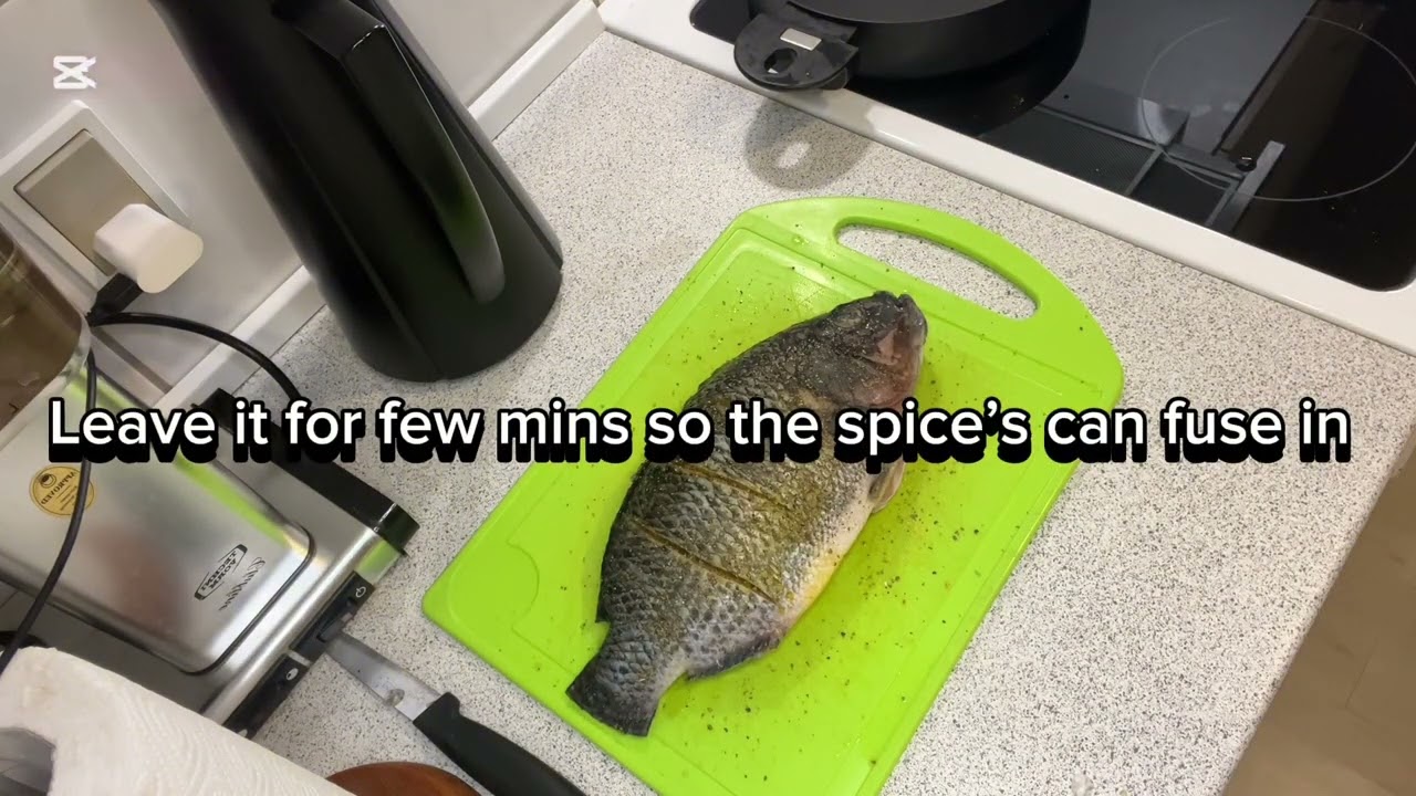 Fried Tilapia 🐟 /stegt tilapia fisk