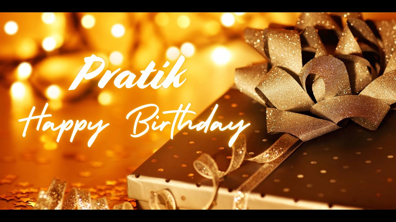 🎂 Pratik Happy Birthday | Birthday Songs with name | Birthday Reel | Janmdin | #Ad4beloved