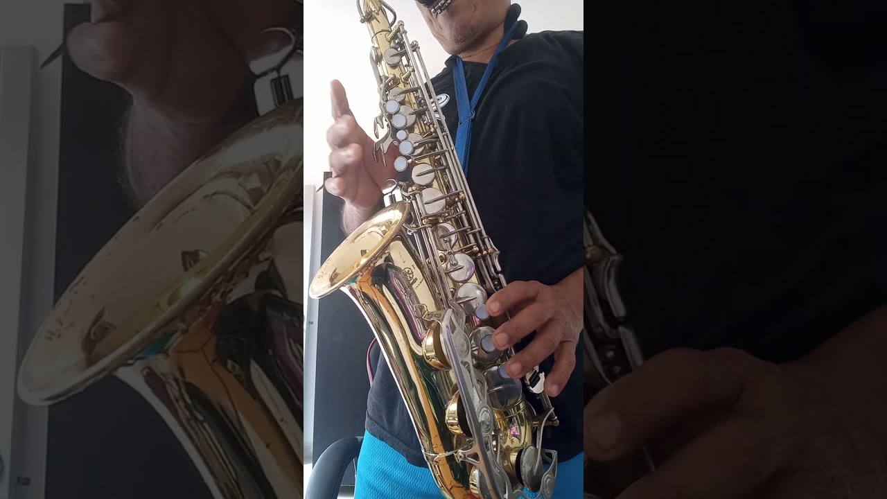 tutorial saxofón alto Los Camino De  La Vida