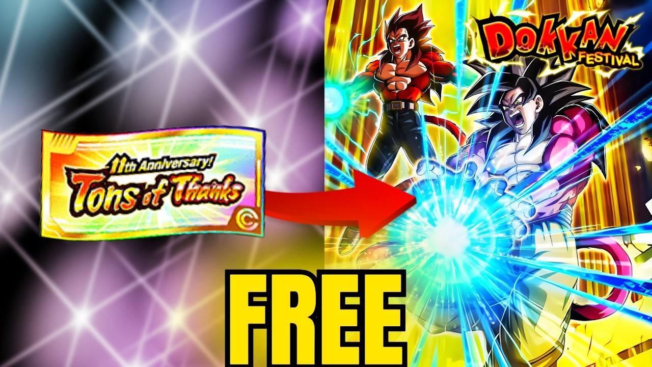 DO THIS NOW FOR FREE SUMMONS! OBTAINING THE LAST TICKETS FOR 11TH ANNIVERSARY PART 1!(Dokkan Battle)