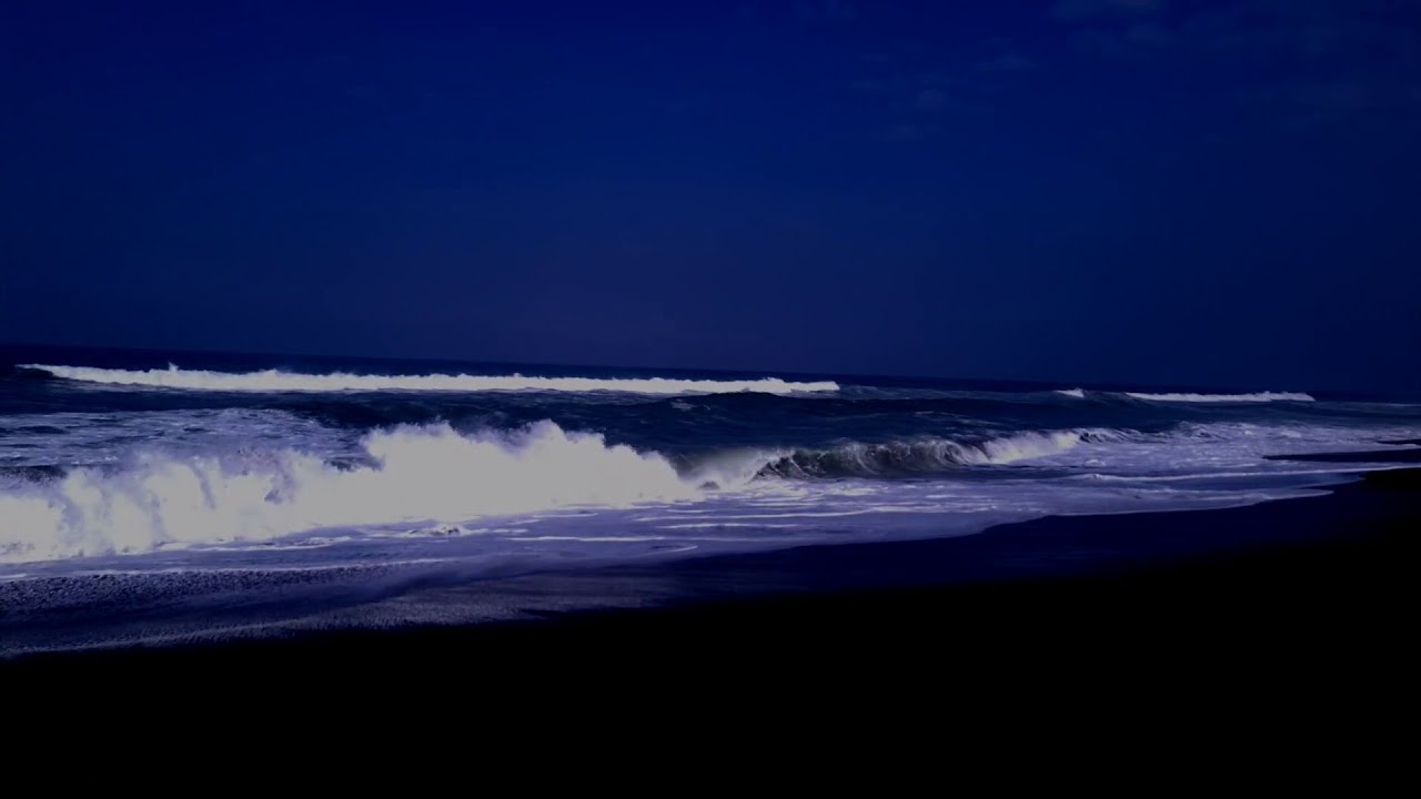 Peaceful Night Sleep With Ocean Sound - Soothes Mind, Clears Stress Away And Healing