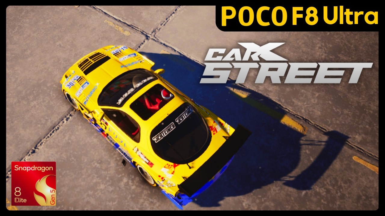 CarX Street | Max Settings | Xiaomi Poco F8 Ultra | 16/512 | Snapdragon 8 Elite Gen 5