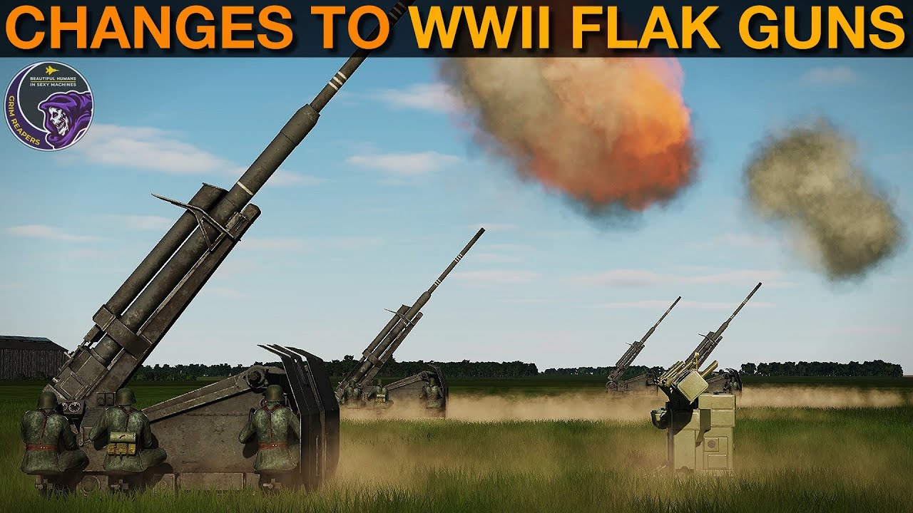 IMPROVEMENTS To WWII Flak Weapons (Nov 2021) | DCS WORLD