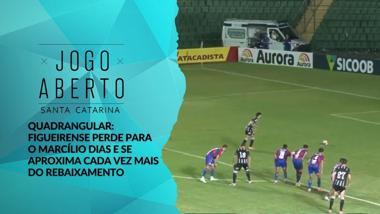Quadrangular: Figueirense perde para o Marc&iacute;lio Dias e se aproxima cada vez mais do rebaixamento