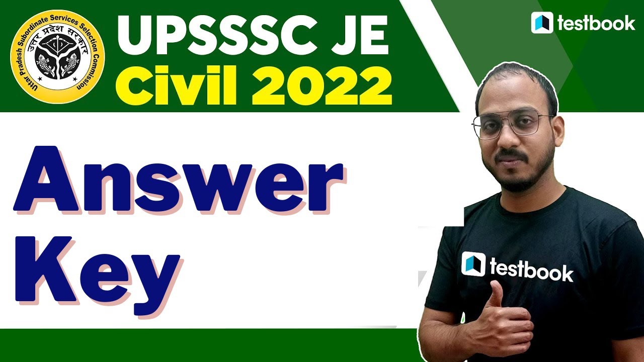 UPSSSC JE Civil Answer Key 2022 | Based on UPSSSC JE Exam Analysis | Solution by Vaibhav Sir