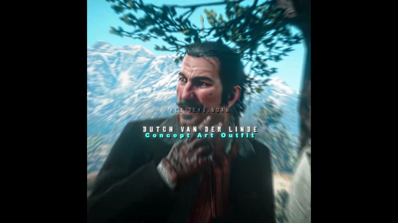 Dutch's Concept Drip 🥶 [4k] | Red Dead Redemption II #shorts