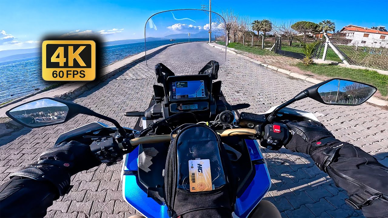 Honda Africa Twin DCT POV Going to a Beautiful Village (Full Trip)~ Engine Sounds Only