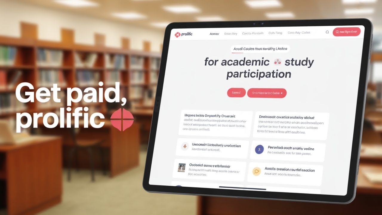 How to activate Prolific academic study account &ndash; Get paid for your perspective