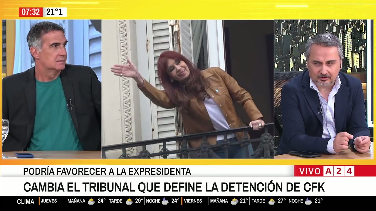 📢 CAMBIA EL TRIBUNAL QUE DEFINE LA DETENCI&Oacute;N DE CFK
