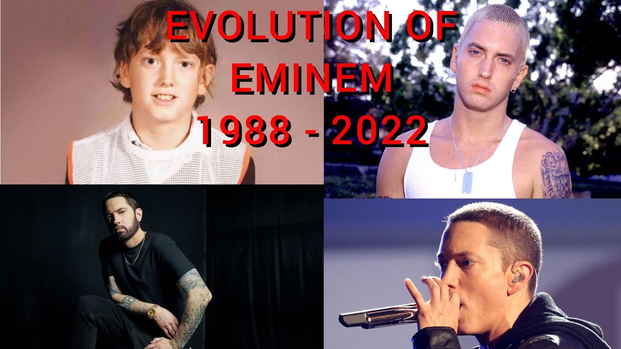 Evolution Of Eminem 1988 - 2022