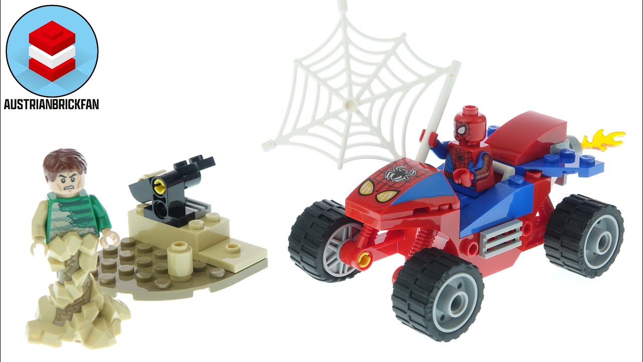 Lego Marvel 76172 Spider Man and Sandman Showdown Speed Build Review