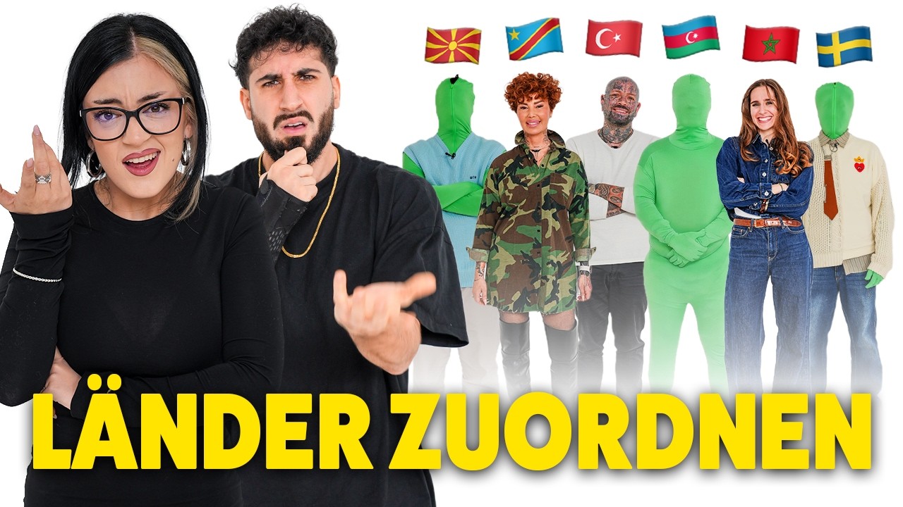 Wer kommt aus WELCHEM Land 🤔 Mit PARSHAD & LÉZAN