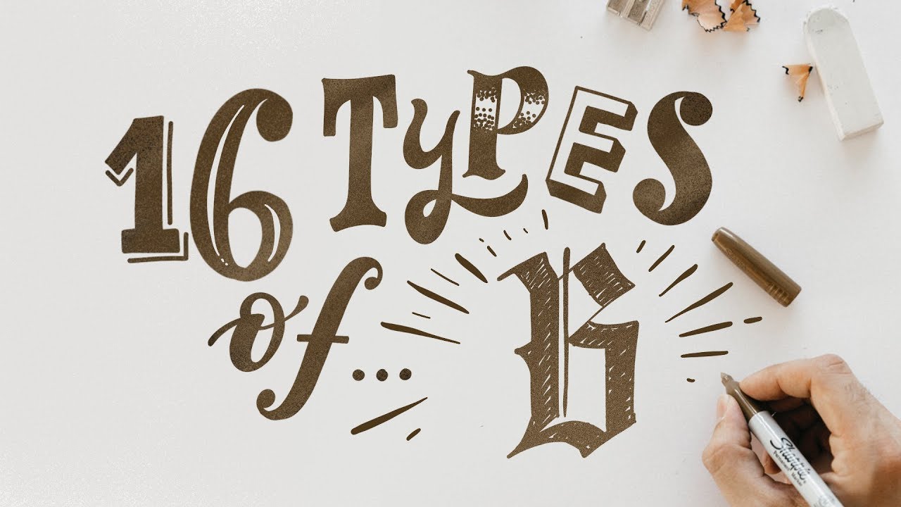 16 TYPES OF... B - On The IPAD PRO