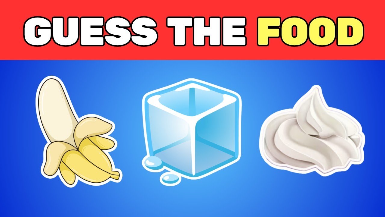 GUESS the FOOD by EMOJI 🤔🍕🍟🧀 Emoji Quiz | Brain Play