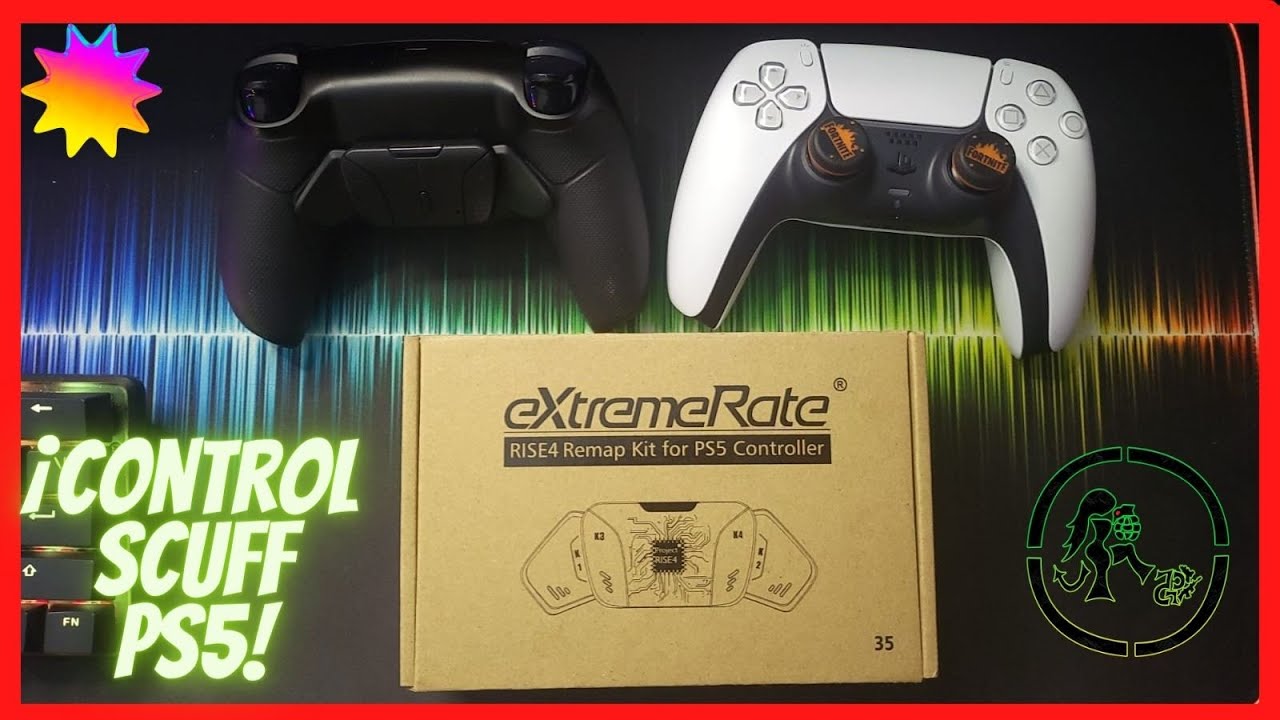 🎮XtremeRate botones remapeables para control PS5🤔convirtiendo control de ps5 en scuf | JoshyPorthos
