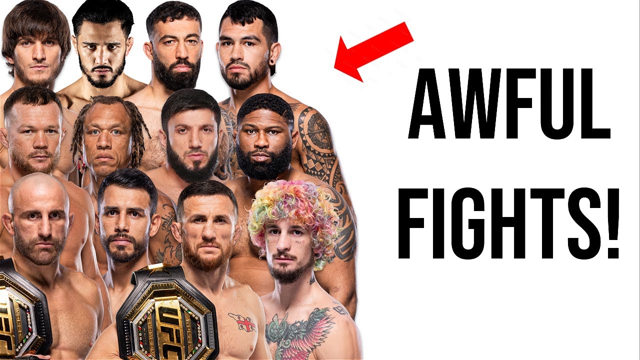 В последнее время система подбора соперников в UFC ужасна! УВОЛЬНИТЕ МЕНЕДЖЕРОВ!