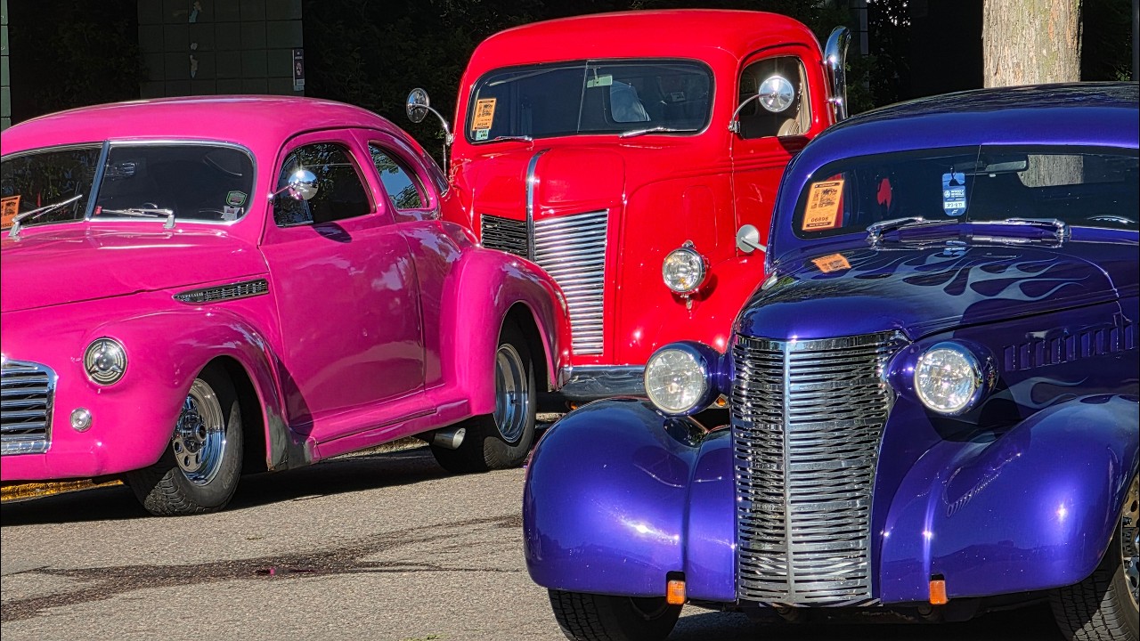 Classic car show MSRA Back to the 50s car show 8,000+ classic cars Saturday hot rods & more part 1