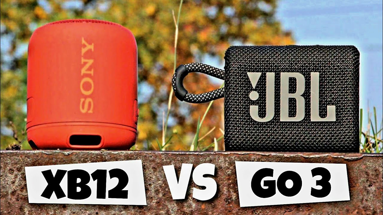 JBL GO 3 vs SONY XB12 🔥