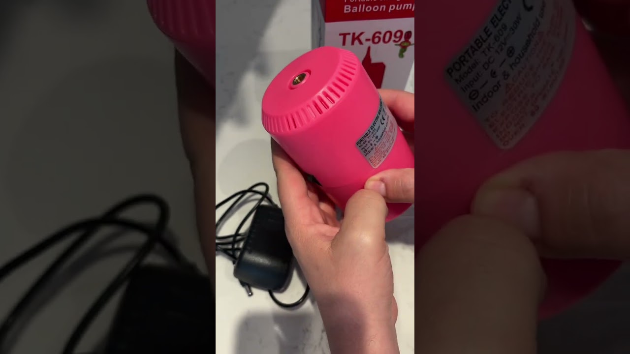 Portable Balloon Pump Review! Amazon link in description!