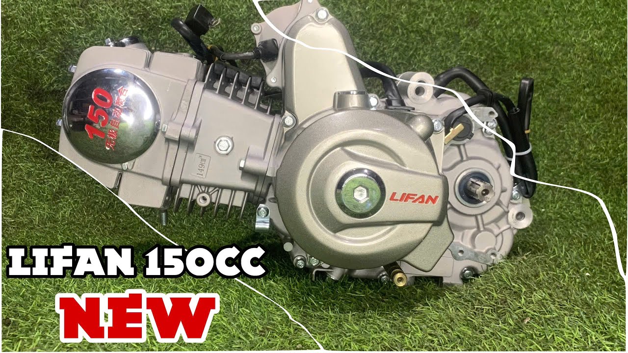 (Đập thùng Lô 30 )Cục máy lifan 150cc Siêu khoẻ  lắp cho xe honda thồ đèo 