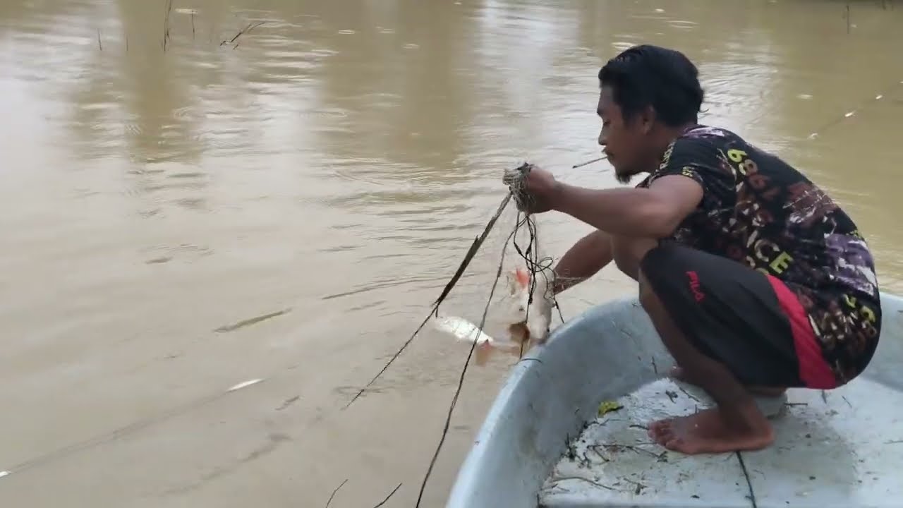  Menjaring ikan di spot lama  tetap ada manis manis
