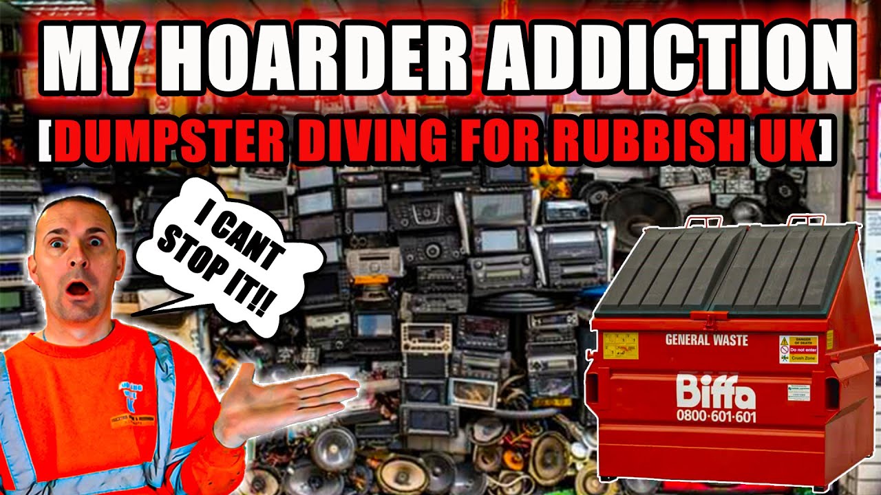 [MEET THE UK HOARDER ADDICTED TO DUMPSTER DIVING] UNBELIEVABLE TECH SCORES FOUND WORTH £££