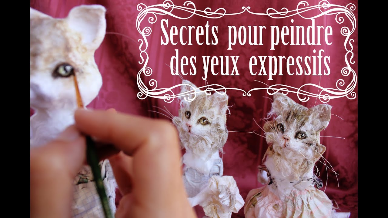 Secrets pour peindre  des yeux réels et expressifs