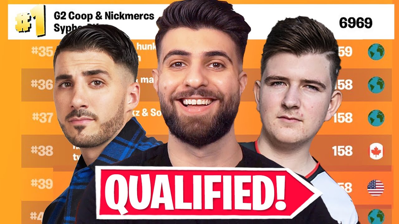 WE QUALIFIED FOR TRIO FNCS! ft. Nickmercs, G2 Coop