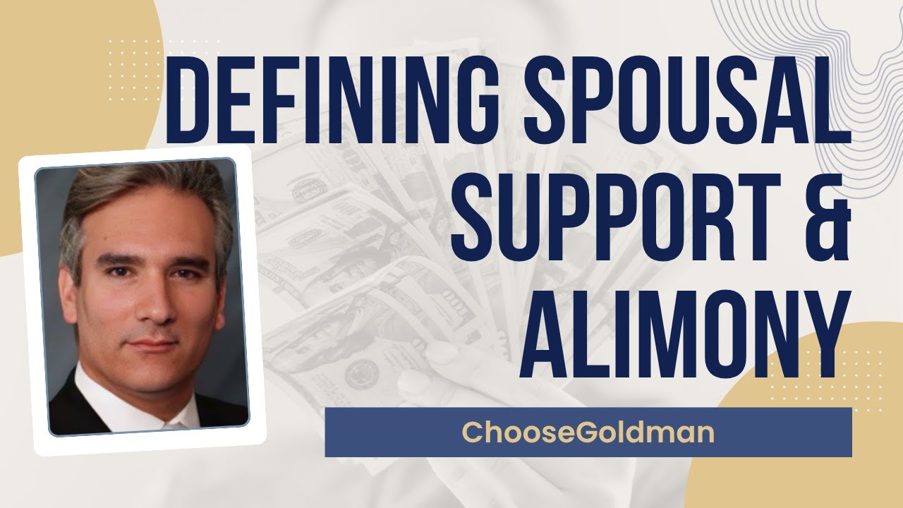 What [Determines Spousal Support In Michigan And What Does Permanent Alimony Mean] - Michigan Law