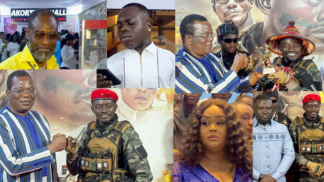 Wow🤩Shatta Bundle,Vivian Jill,Pht Ogyaba & Other Stars Came To Support Lilwin At His Movie Premiere 