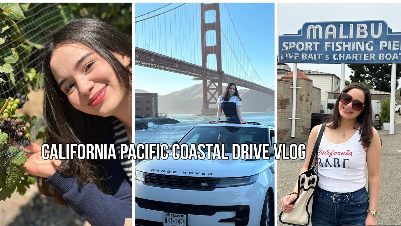California Coastal Drive Vlog 🌊 / Scenic Highway 1 Adventure