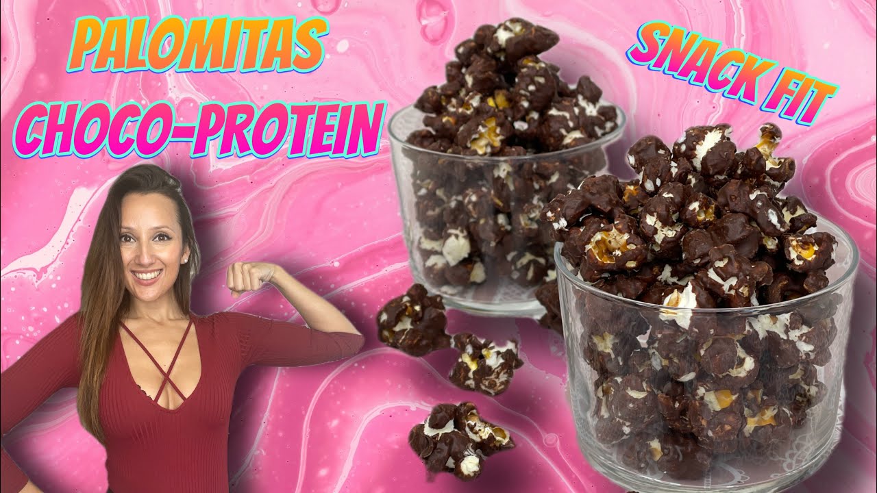 PALOMITAS - SNACK FIT PARA ANTOJOS - CHOCO-PROTEIN