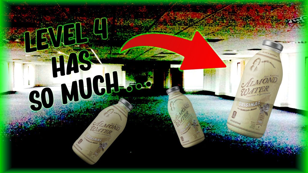 Level 4 has SO MUCH almond water... (Backrooms Lore)