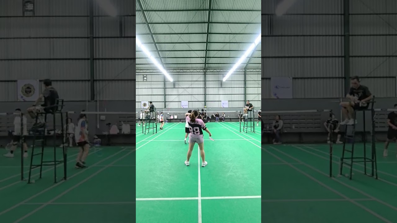 (1st game) 31 January 2026 at Gor badminton cipondoh 🏸 