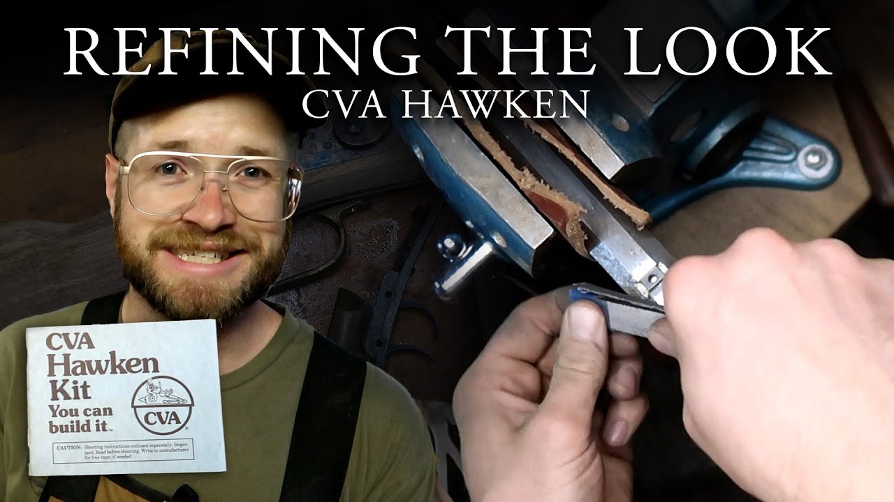 Улучшение форм в дереве и металле | Давайте создадим CVA Hawken, часть 6 | Я люблю дульнозарядное...