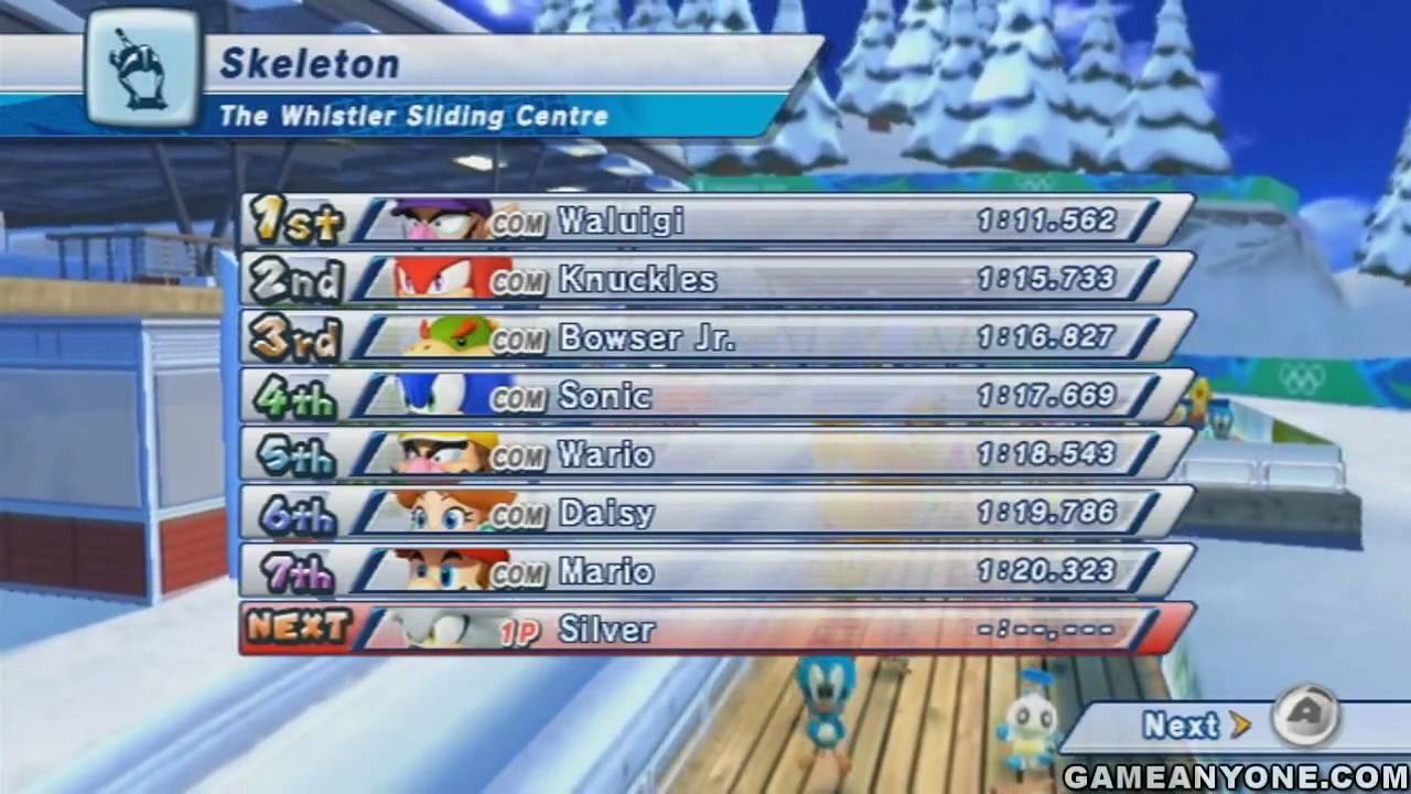 Mario and Sonic at the Olympic Winter Games - [Festival - HD] - Part 04 - [Day 5 - E-123 Omega]