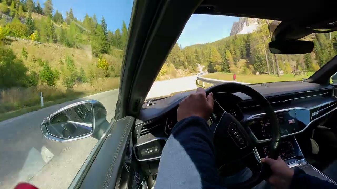 ltaly road trip 2025 Audi RS6