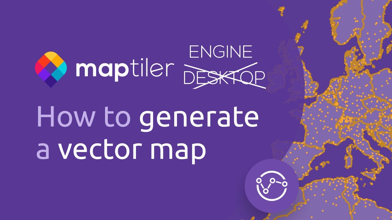 Как создать векторную карту | MapTiler (Desktop) Engine