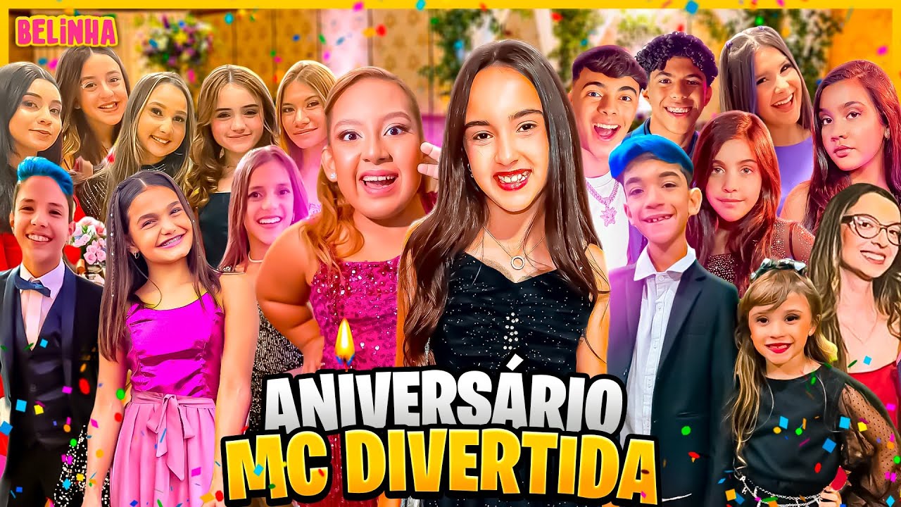 FESTA DE ANIVERS&Aacute;RIO DE 15 ANOS DA MC DIVERTIDA