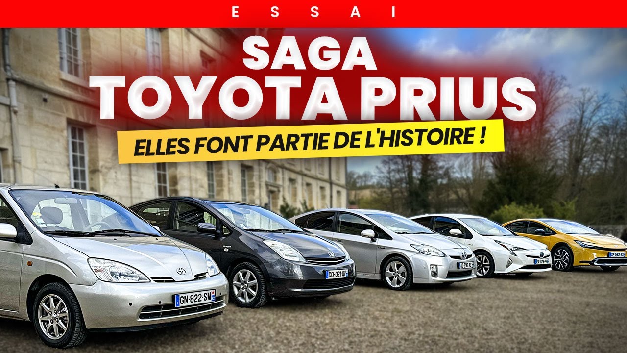 La TOYOTA Prius fête ses 25 ans : retour sur 5 générations qui ont marqué l'automobile !