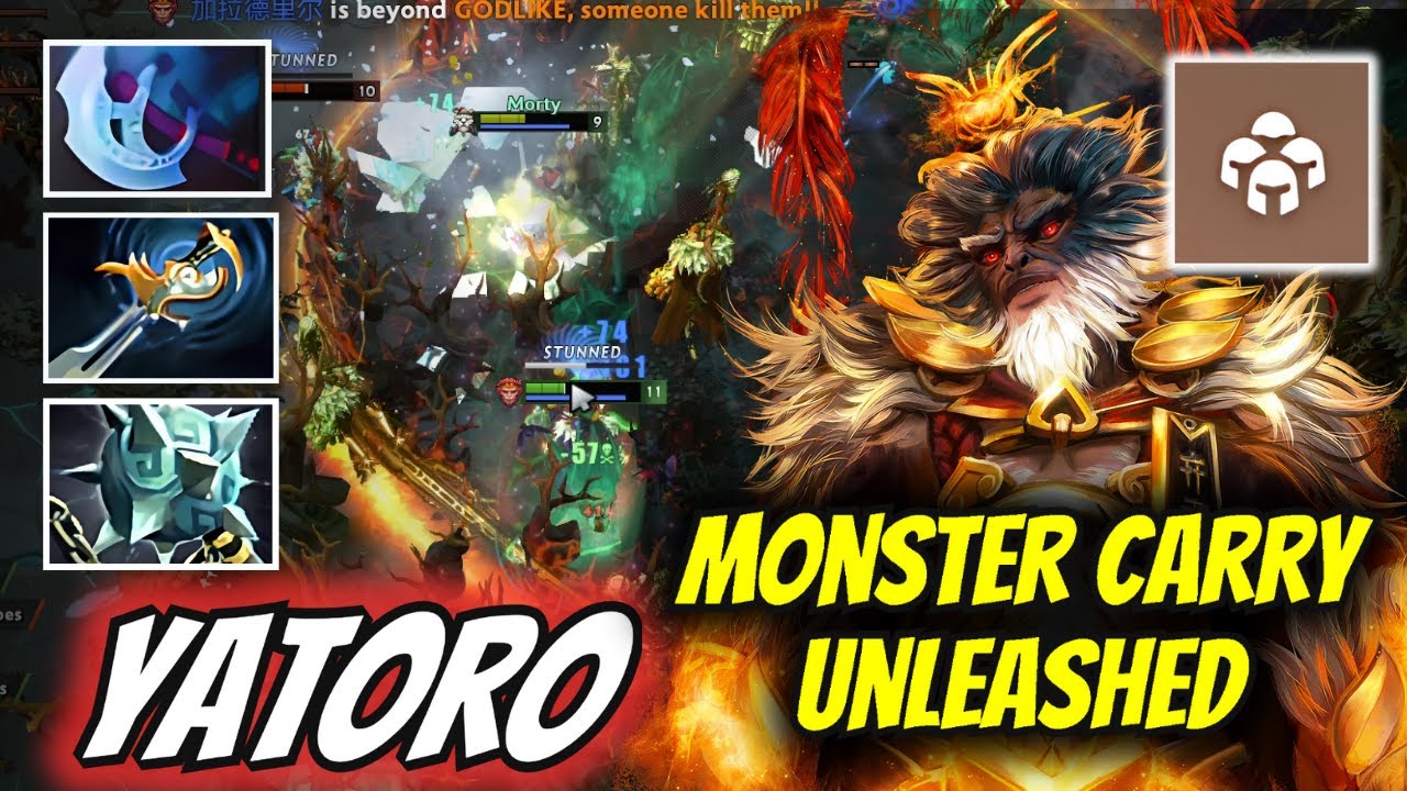 Yatoro [Monkey King] - Unleashes  Dominance in the early game - Dota 2 Pro Carry Full Match Gameplay