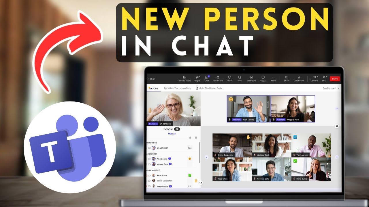 How to Add a New Person to Chat in MS Teams | Microsoft Teams Tutorial (2025)