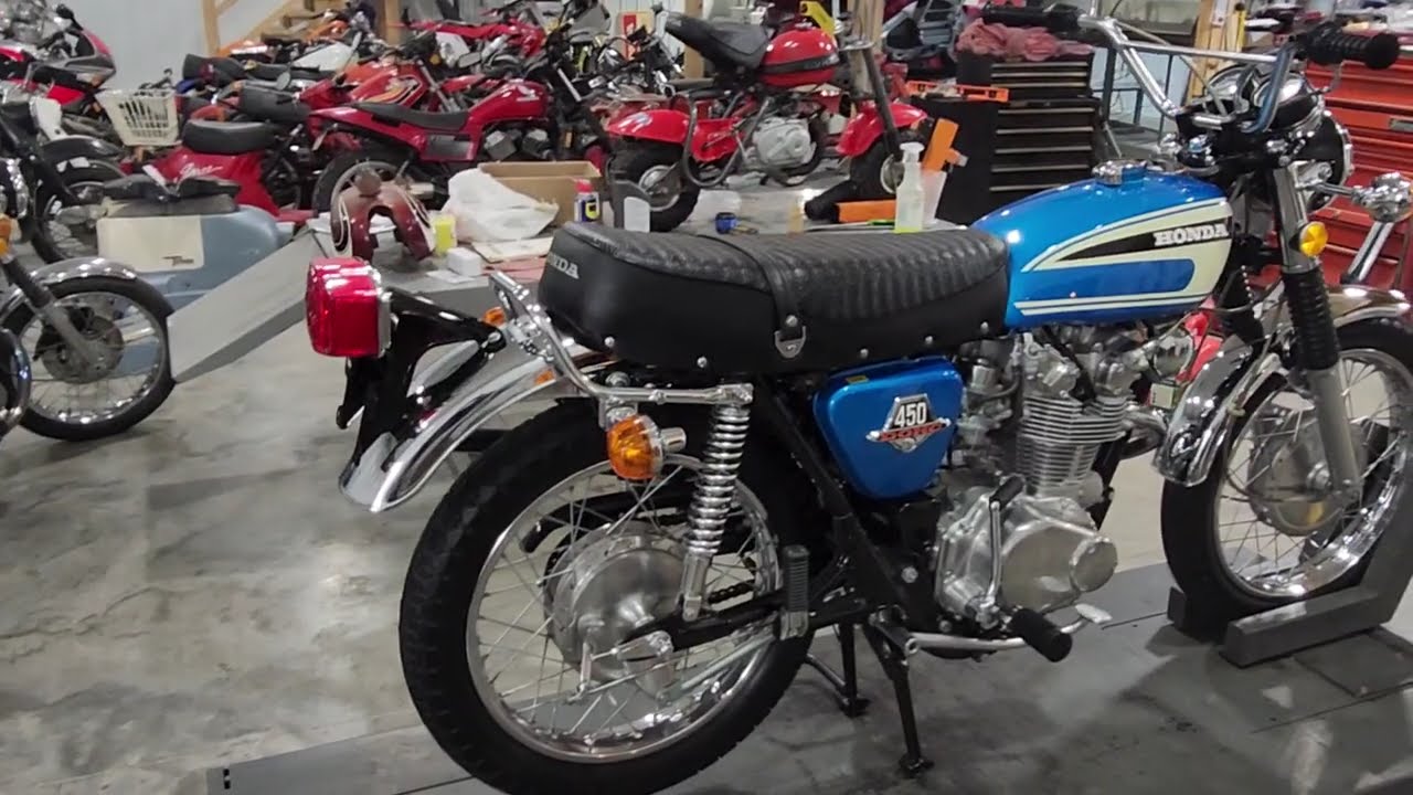 1974 Honda CL450 Scrambler with 650 miles going to Mecum's