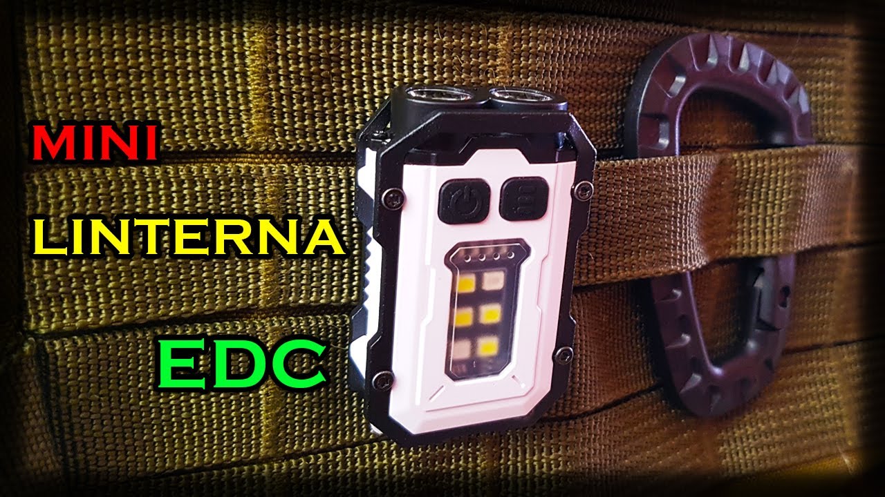 Mini Linterna llavero para EDC ( Prepper )