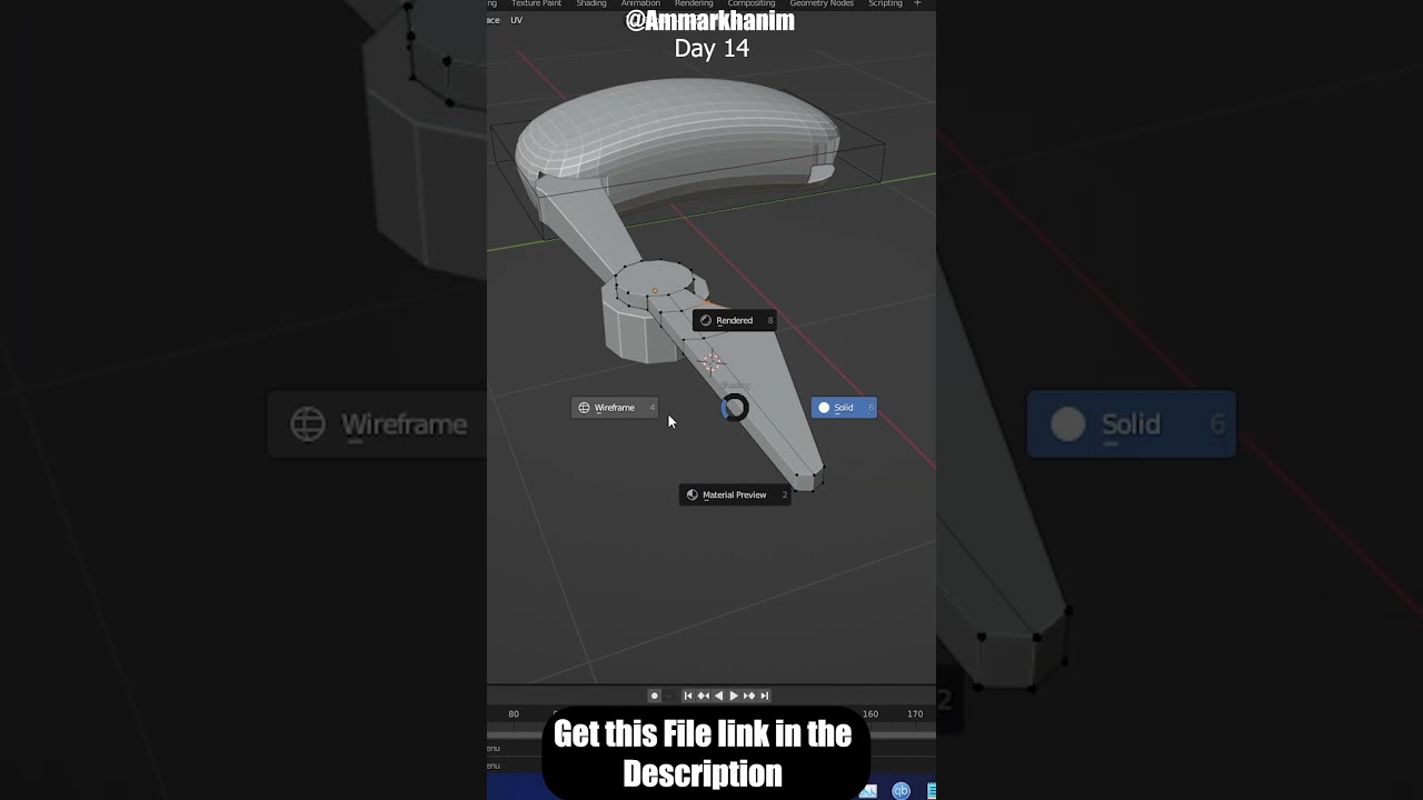 30 days #Blender #Challenge | Drone | Day 14 | #AmmarKhanim #3dmodeling #blendertutorial #drone