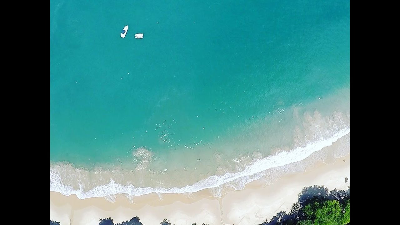 Trilha sete fontes - Sobrevoando a praia sete fontes em Ubatuba #dji #phantom