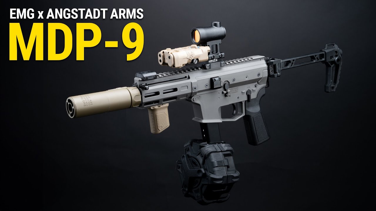 Czy magazynek PCC z funkcją Blowback jest w pełni kompatybilny? | EMG x Angstadt Arms MDP-9! [Rec...