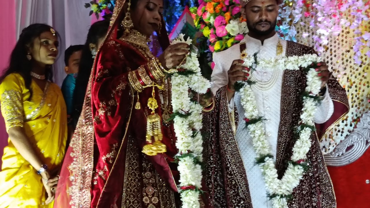 🥰🌹🙏 jaymala karte hue video#शादी जय माला वीडियो #like & subscribe