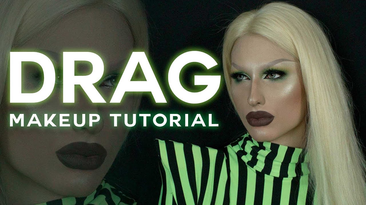 Drag Makeup Tutorial - Green Lady