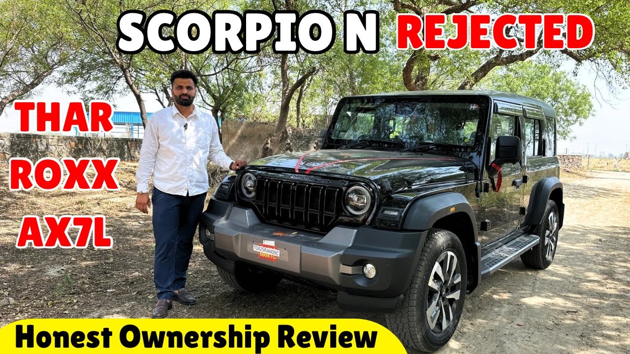 Thar Roxx Ax7L Diesel 2025 Ownership Review💯!! Positives - Negatives.